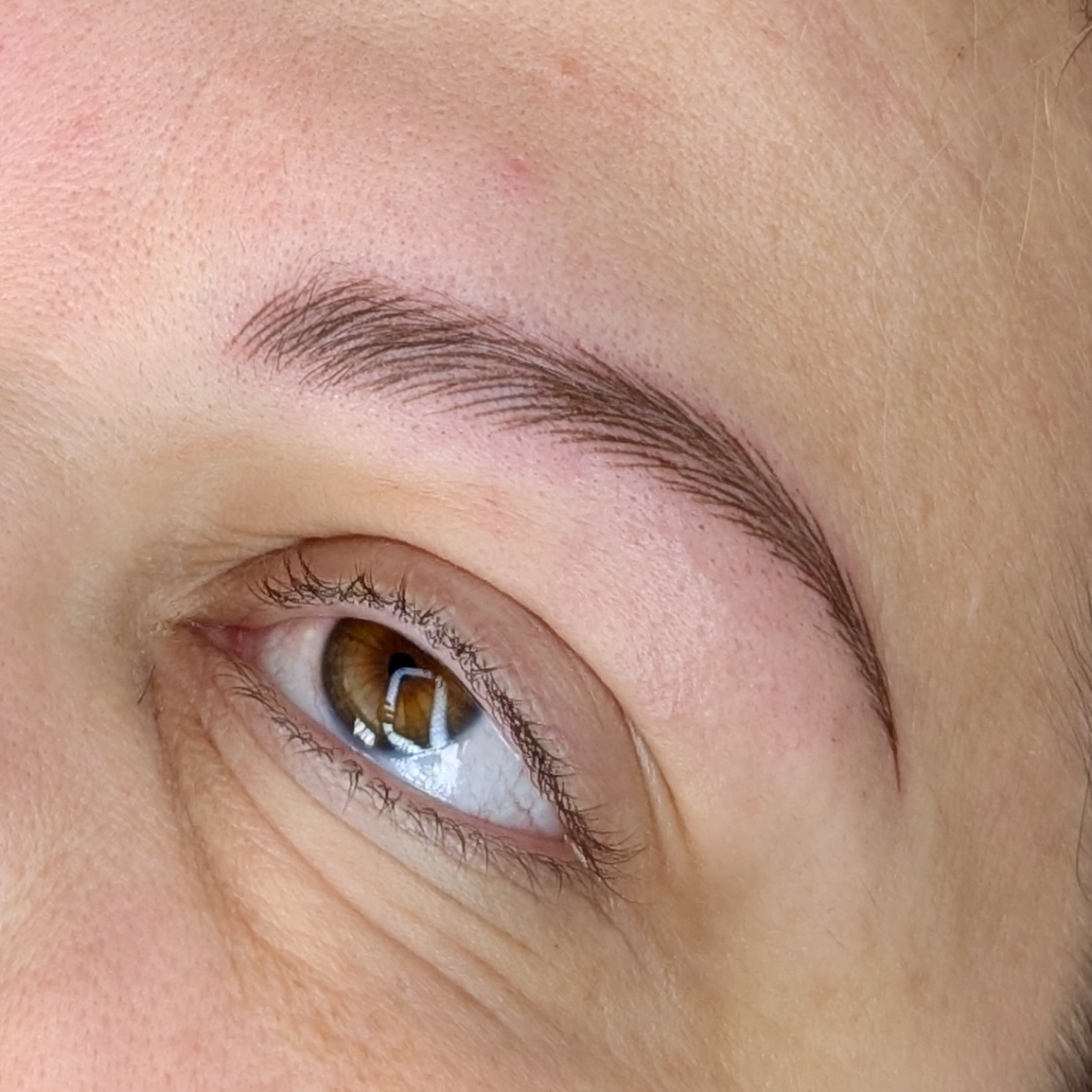 Nano brows hair strokes permanent makeup 
